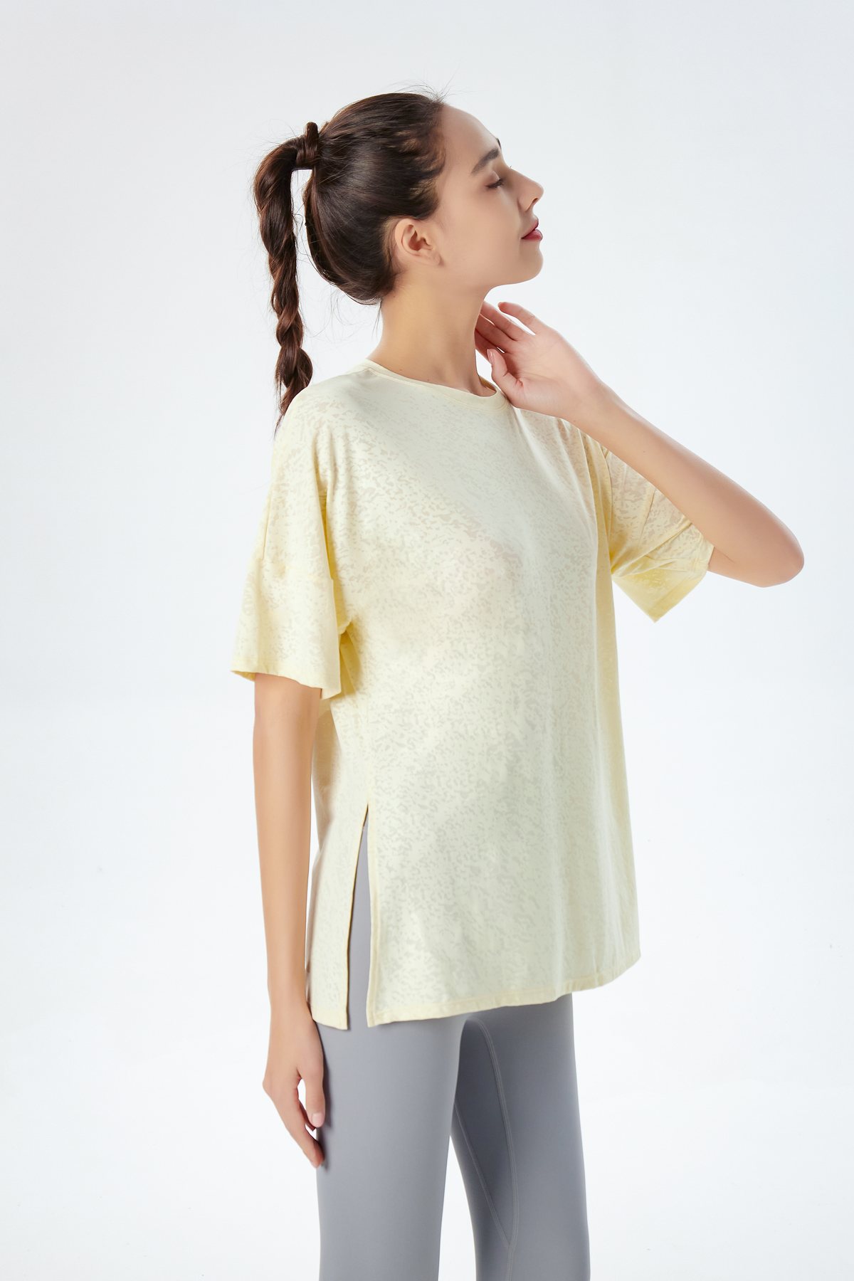 Relaxed Jacquard Tee - Image 4