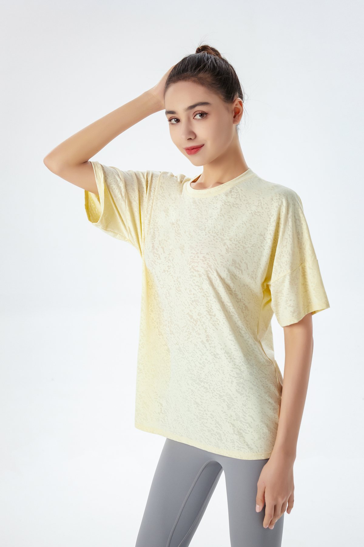 Relaxed Jacquard Tee - Image 5
