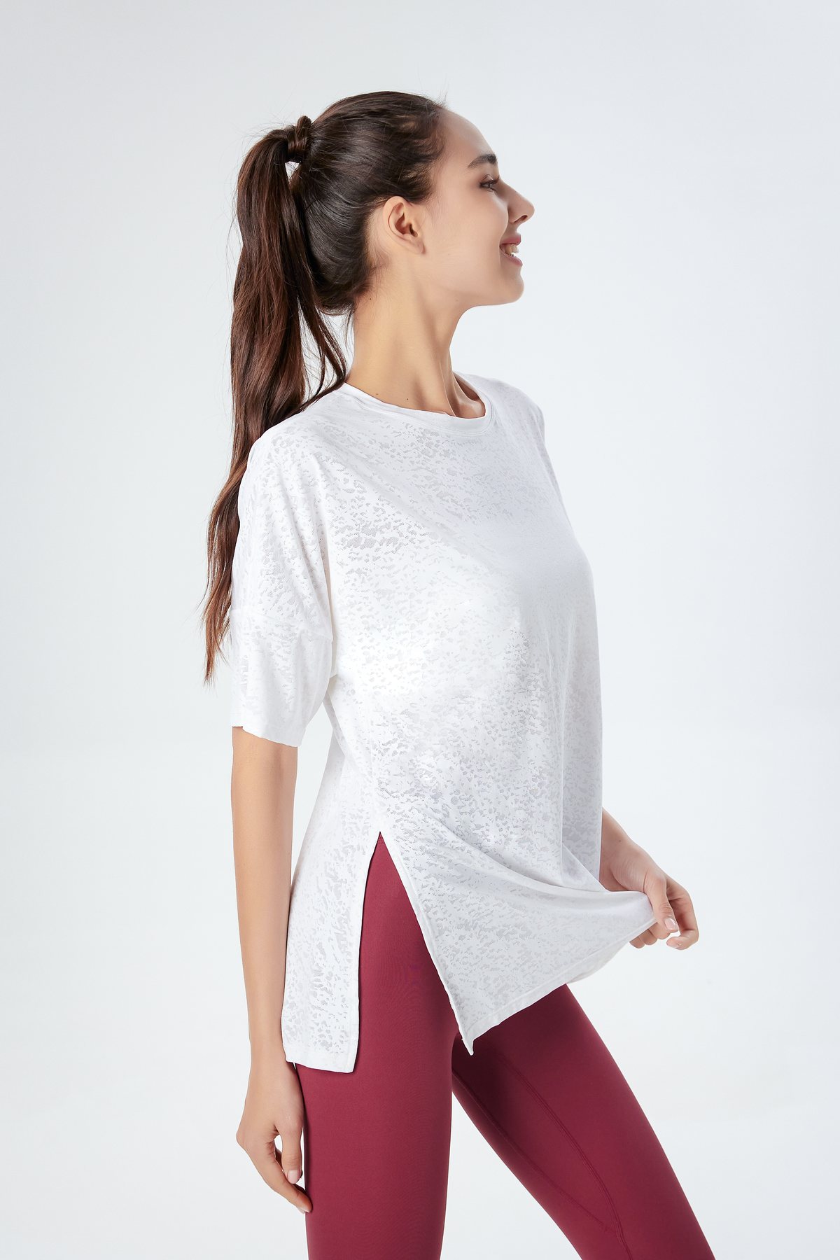 Relaxed Jacquard Tee - Image 8